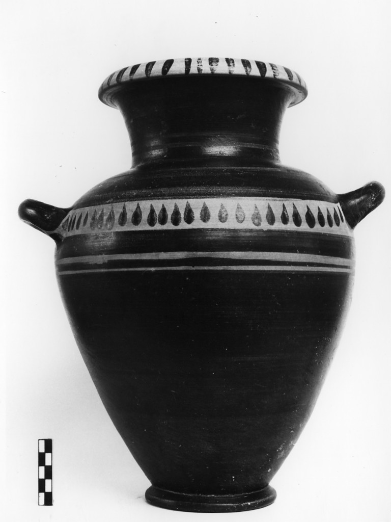 kalpis - produzione etrusca (fine sec. VI a.C)