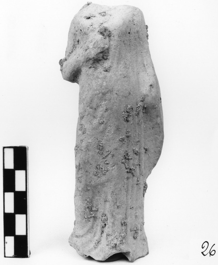 offerente (statuetta femminile) - ambito magnogreco (seconda metà sec. IV a.C)