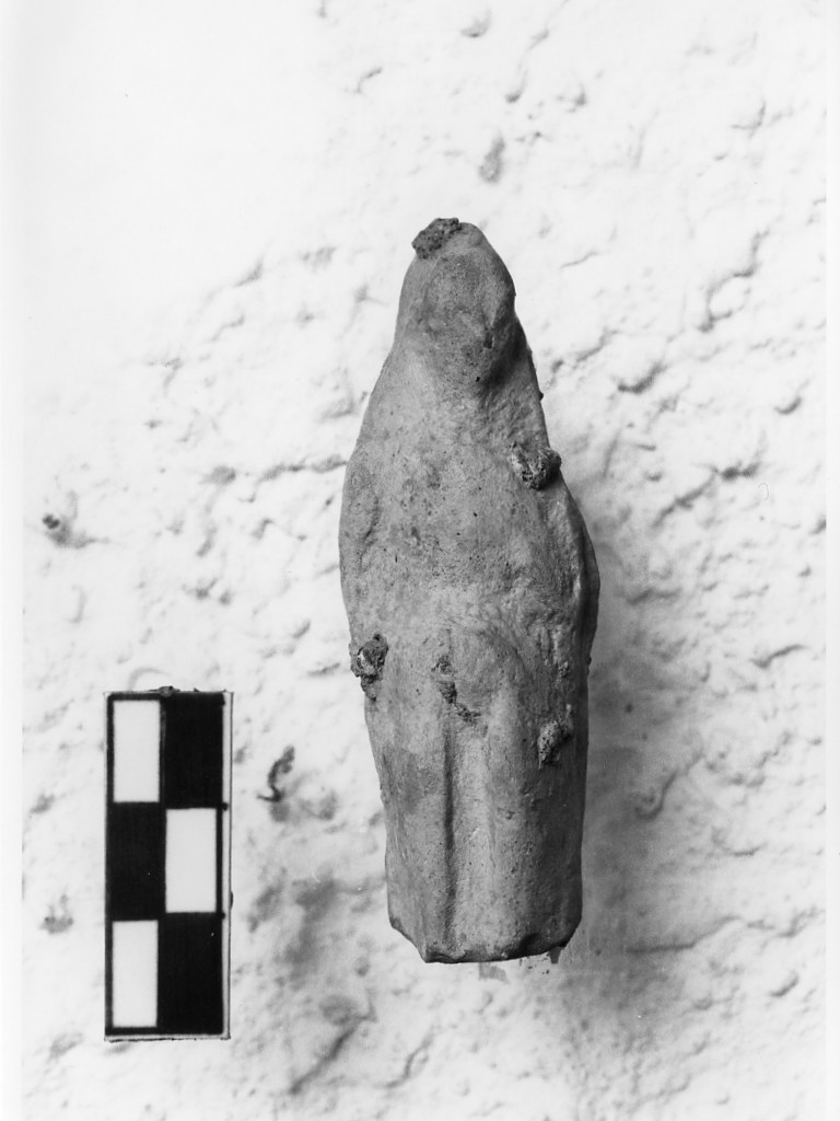 figura maschile (?) (statuetta) - ambito magnogreco (sec. III a.C)