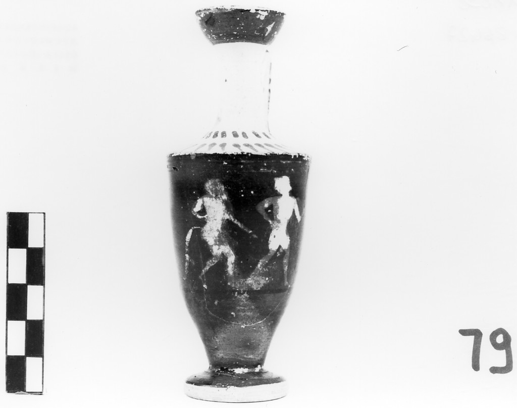 lekythos - ambito attico (inizio sec. V a.C)