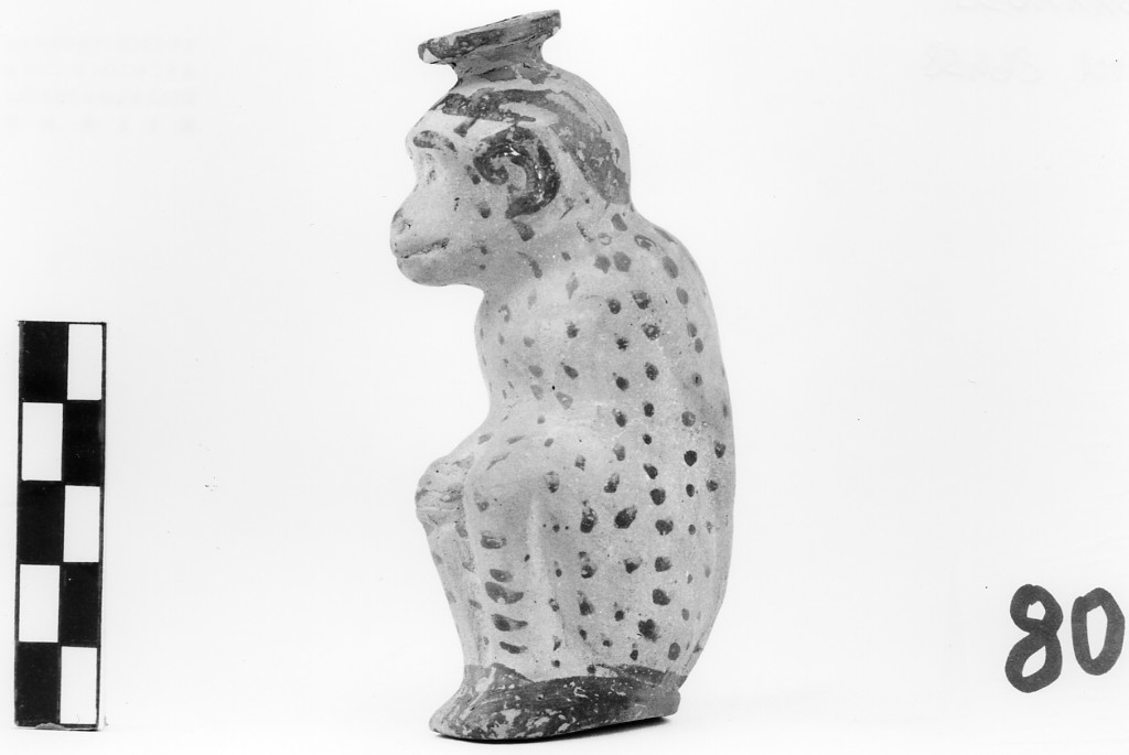 alabastron - ambito greco (metà sec. VI a.C)