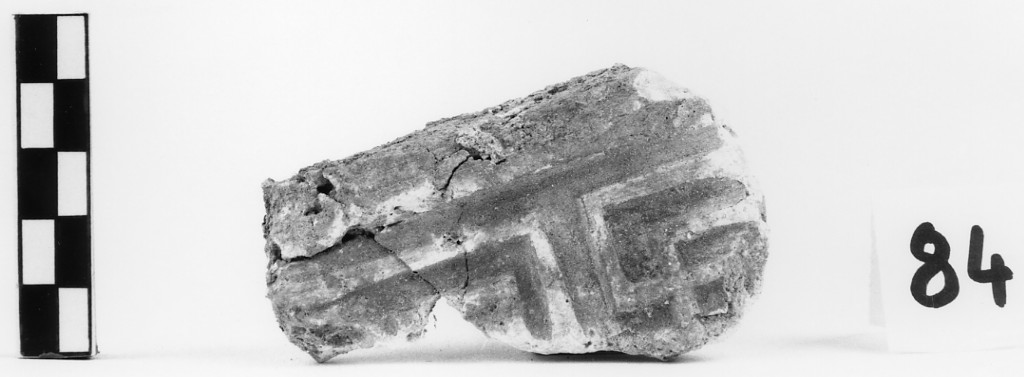 intonaco/ frammento - ambito romano (secc. I-II d.C)