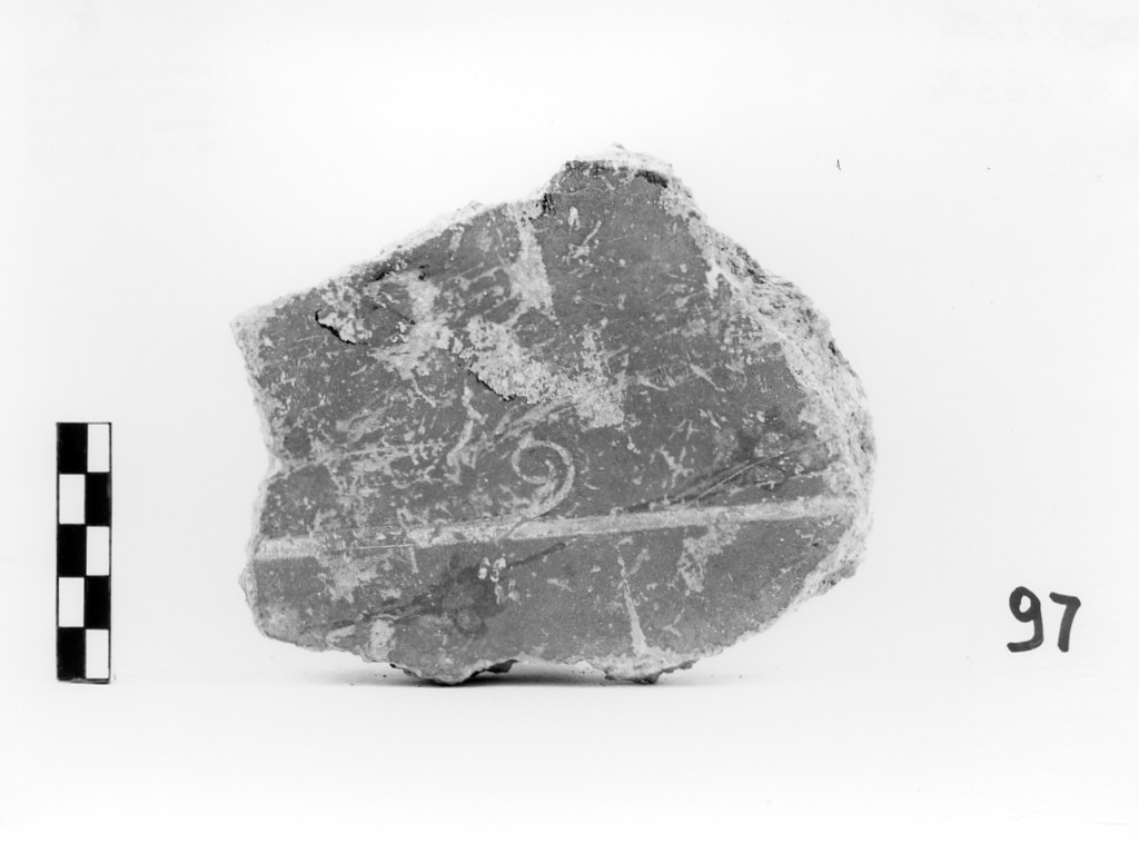 intonaco/ frammento - ambito romano (secc. I-II d.C)