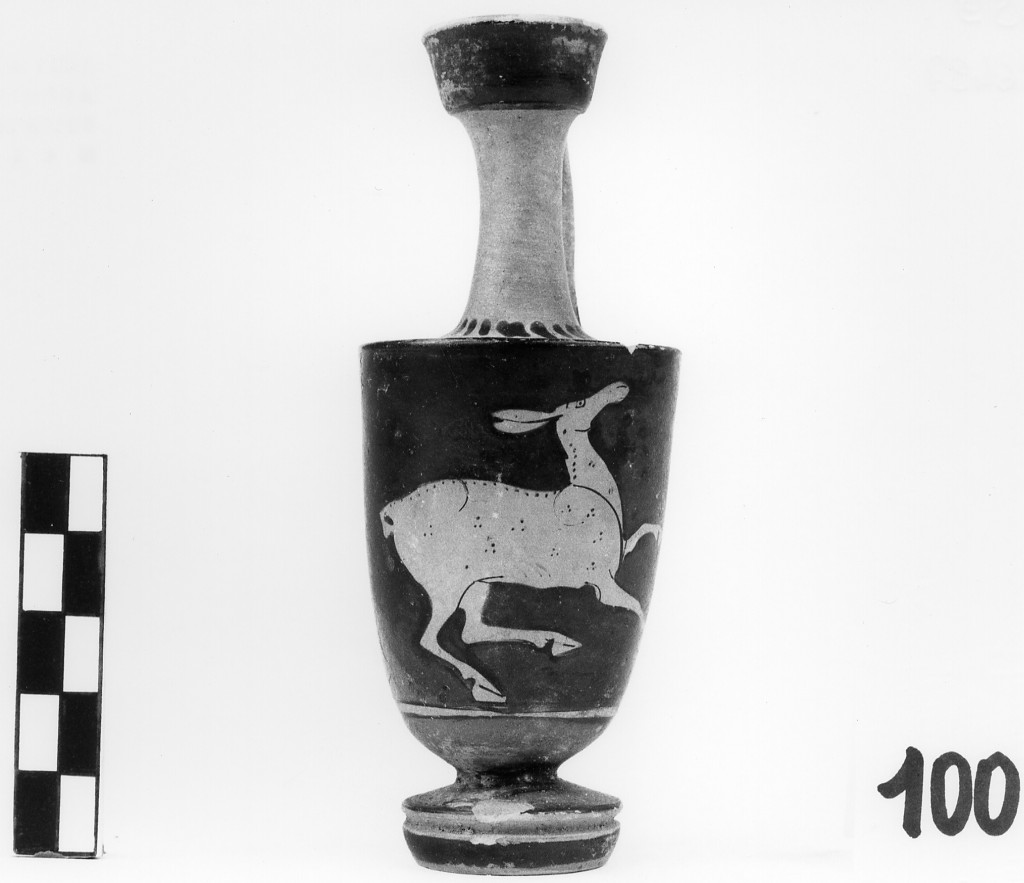 lekythos - ambito greco (sec. V a.C)