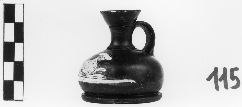 lekythos aryballica - ambito greco (inizio sec. IV a.C)