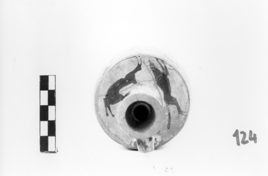 lekythos - ambito greco (sec. VI a.C)