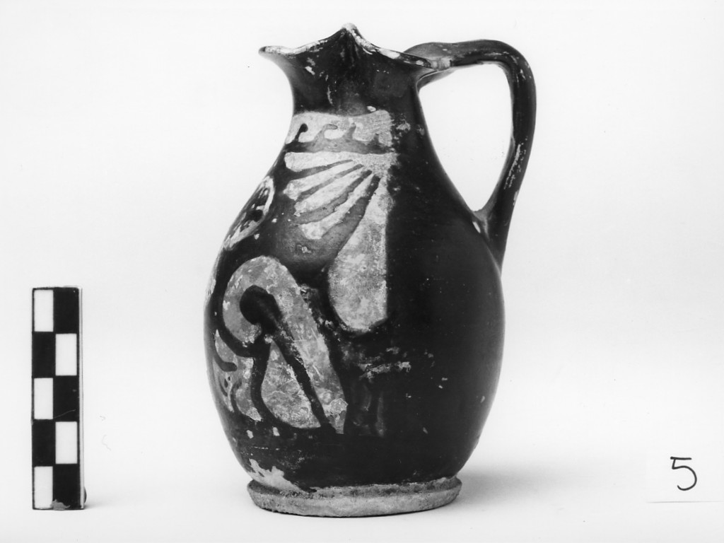 oinochoe miniaturistica (seconda metà sec. IV a.C)