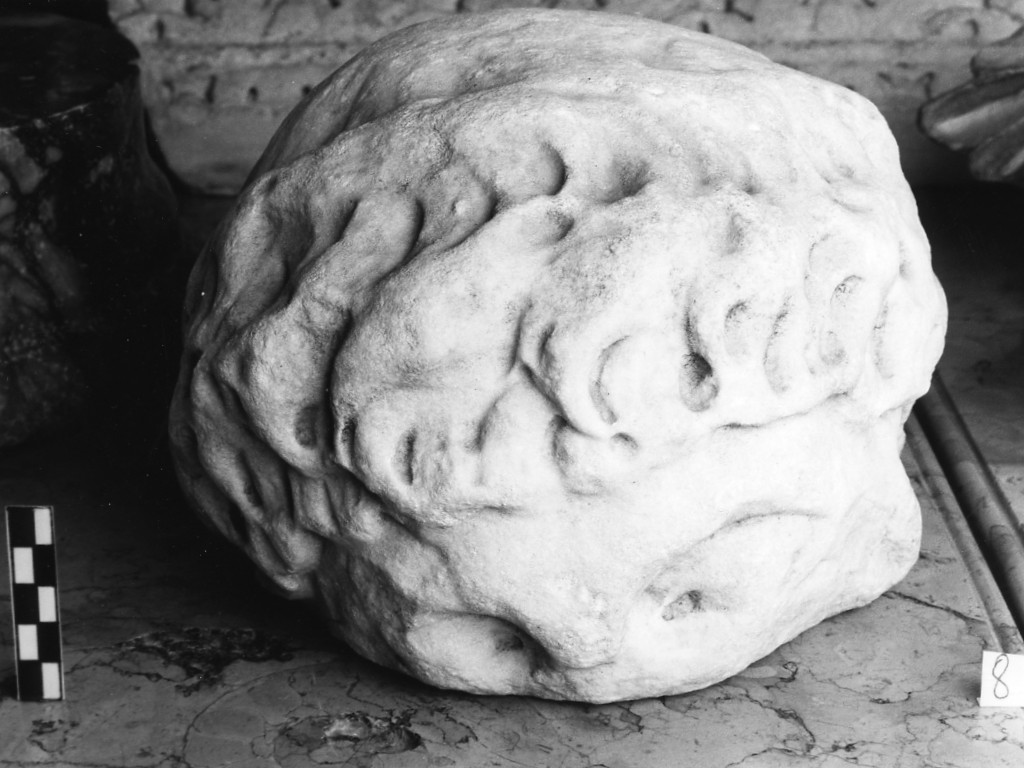 Nerone - Domiziano (?) (testa maschile) (sec. I d.C)