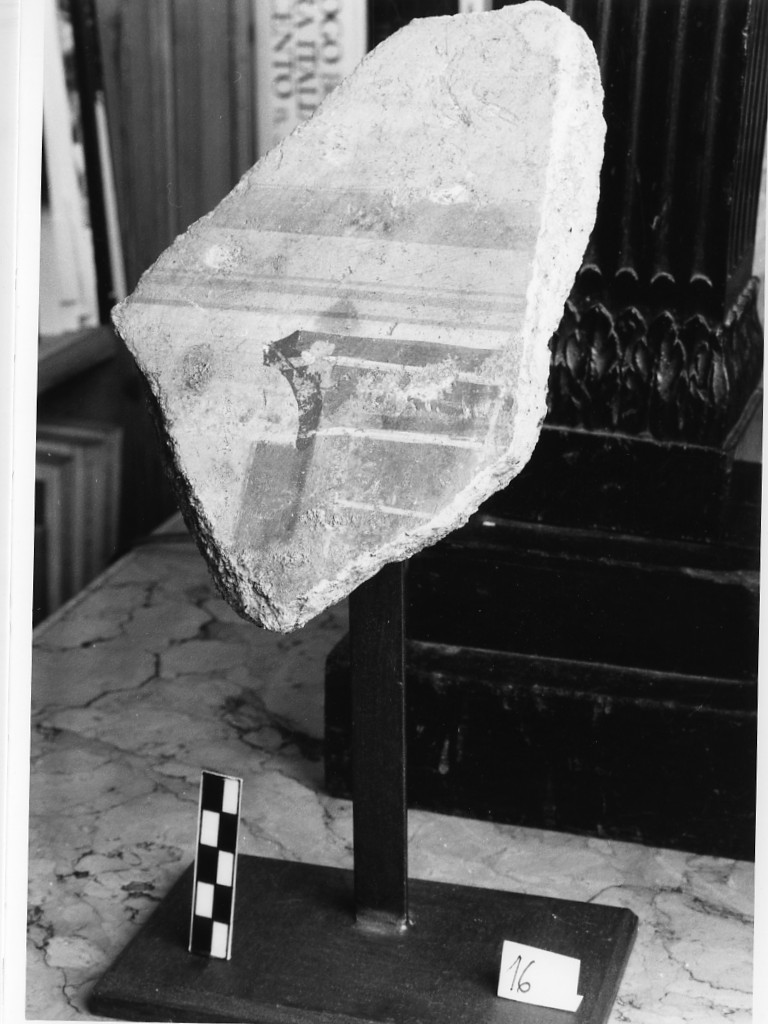 affresco/ frammento (secc. II-III d.C)