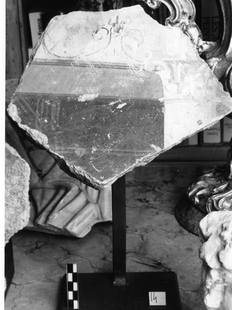 affresco/ frammento (sec. II d.C)