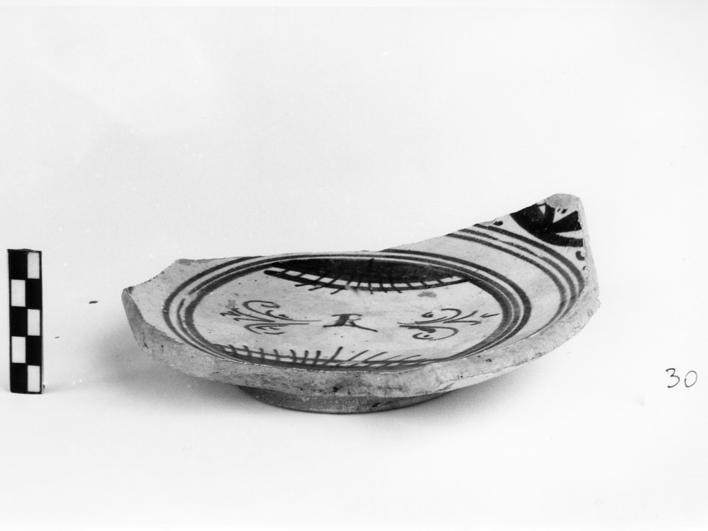 piattello/ fondo - produzione mantovana (sec. XVI)