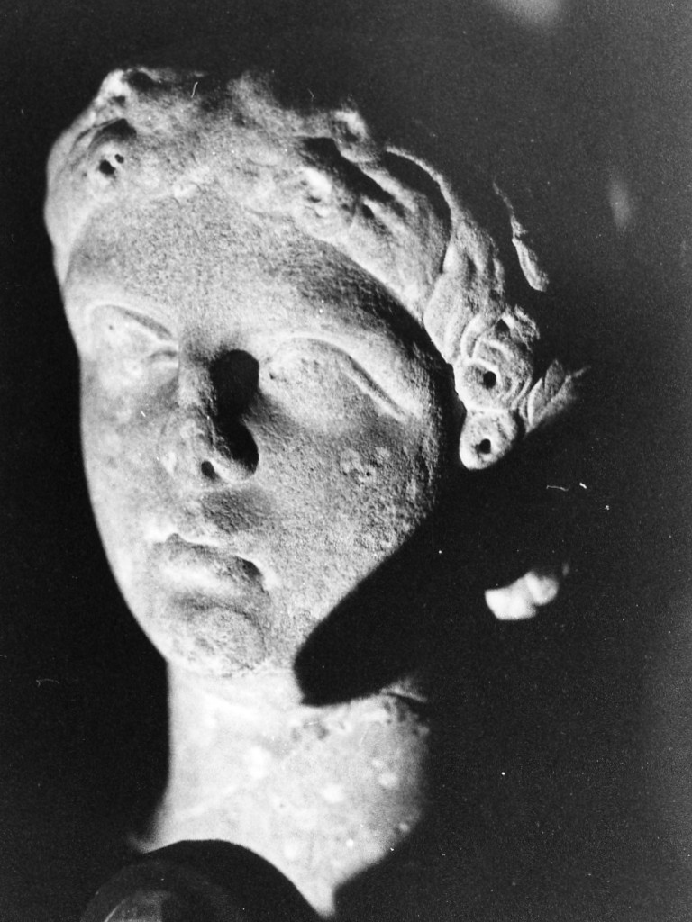 testa femminile (sec. I d.C)