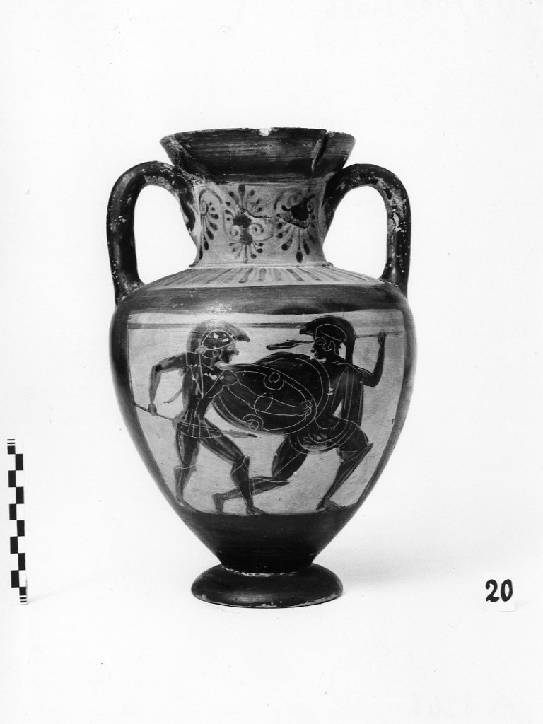 anfora - produzione attica italiota (sec. VI a.C)