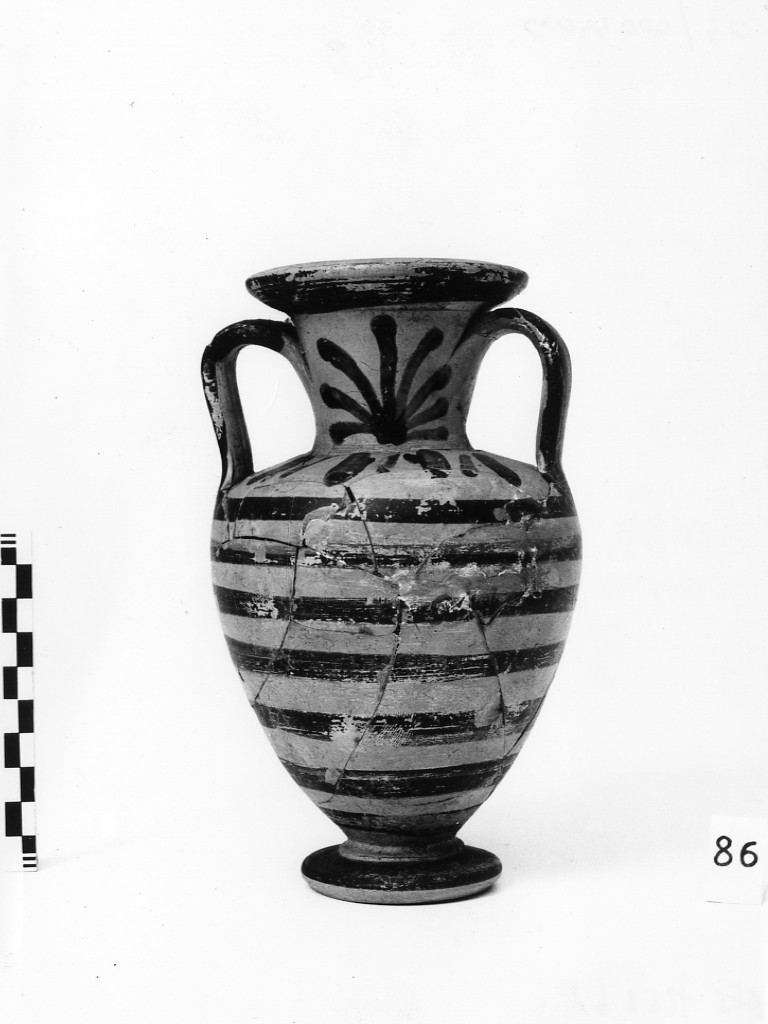 anforisco - produzione etrusca (fine sec. VI a.C)