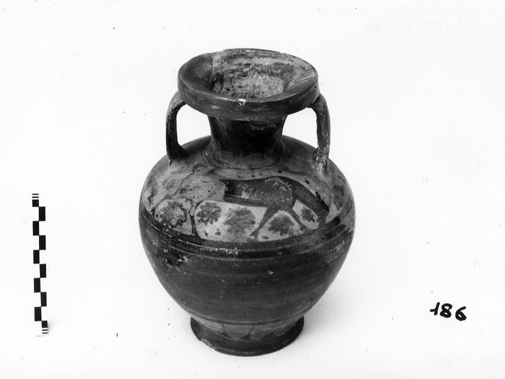 anfora - produzione etrusca, Pittore di Micali (sec. VI a.C)