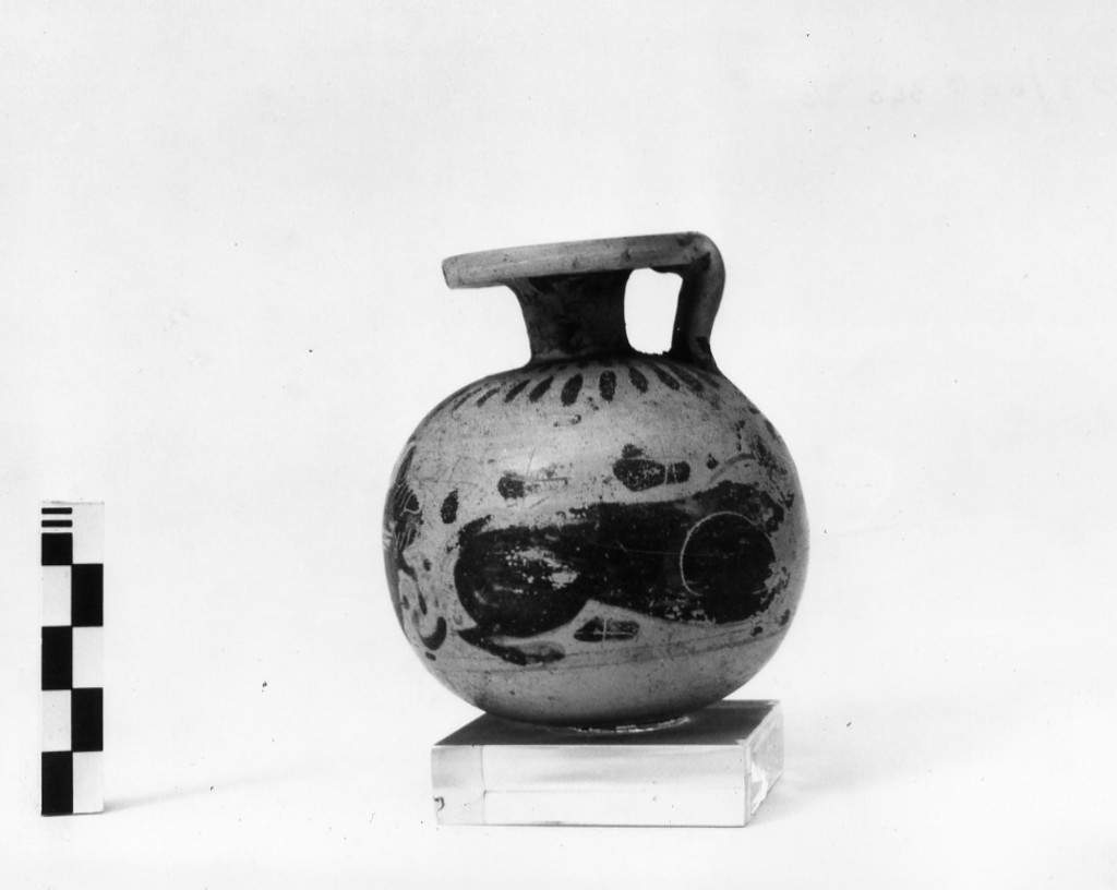 aryballos - produzione italo-corinzia (fine sec. VII a.C)