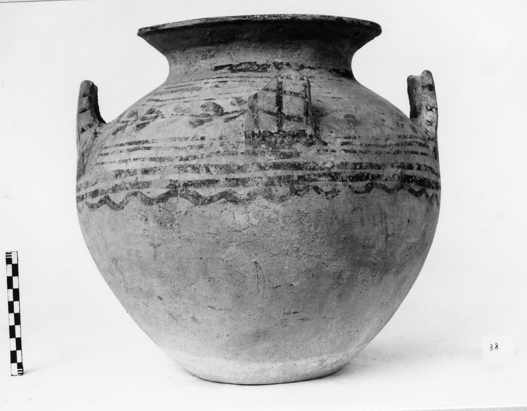 olla - subgeometrico daunio III (sec. IV a.C)
