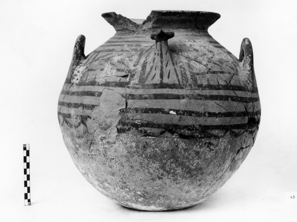 olla - subgeometrico daunio III (sec. IV a.C)