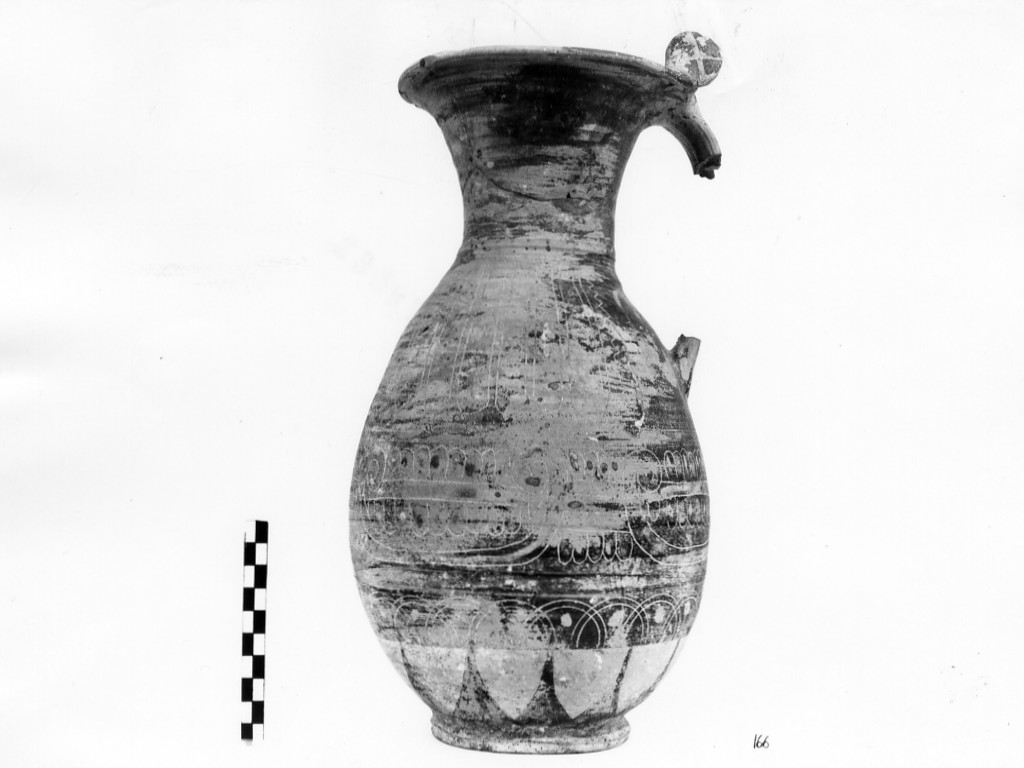 olpe - Gruppo del Pittore delle palmette fenicie (primo quarto sec. VI a.C)