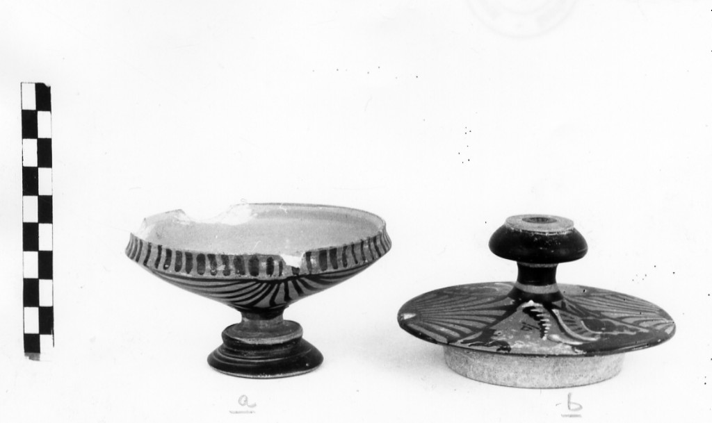 coperchio di lekane (ultimo quarto sec. IV a.C)