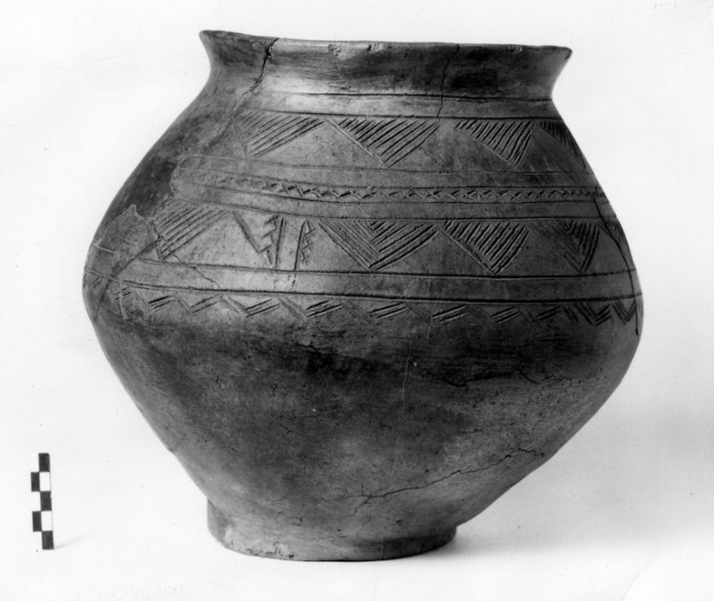 urna - Cultura di Golasecca, fase I C (sec. VII a.C)