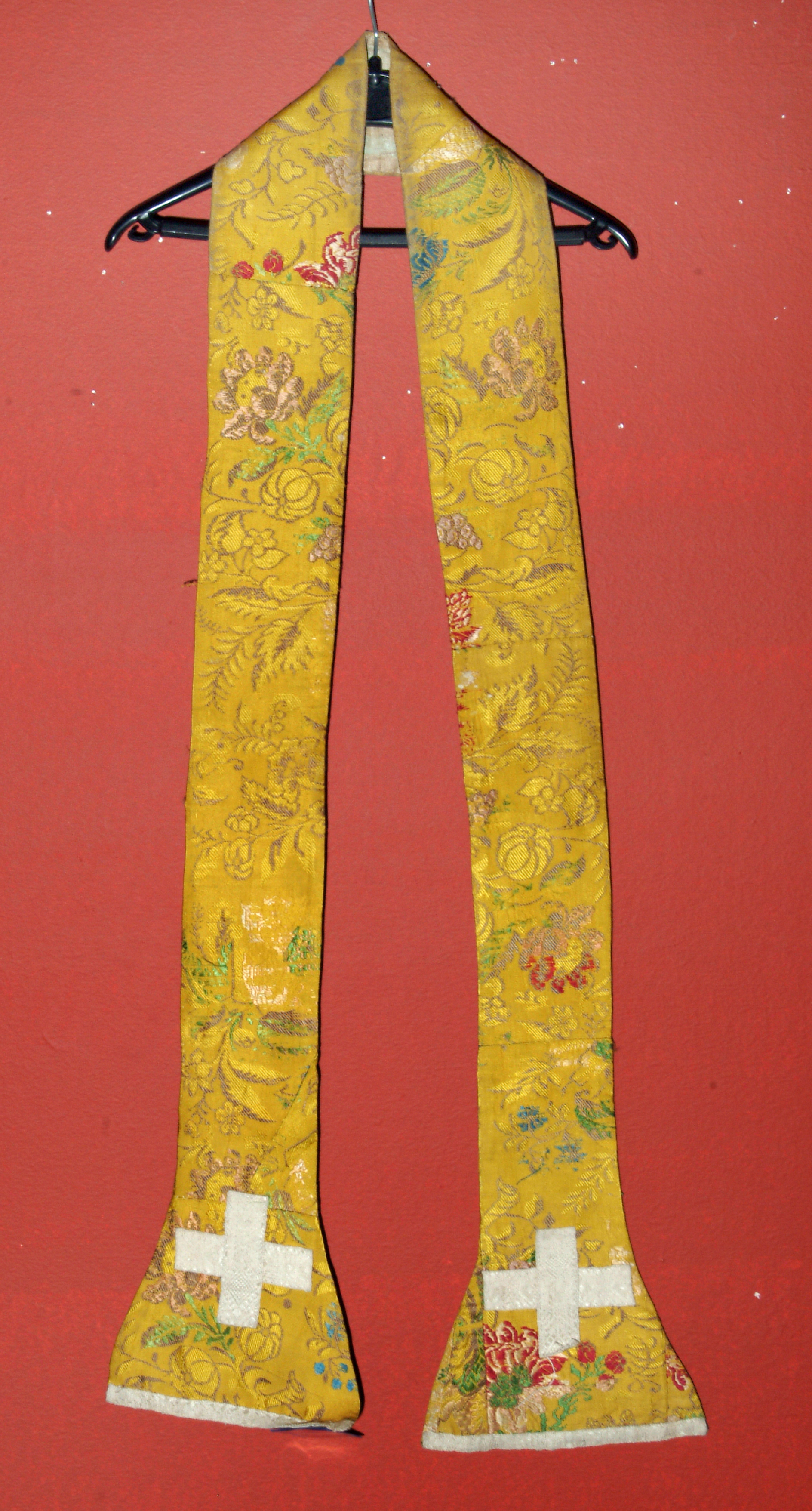 stola, opera isolata - manifattura Italia meridionale (primo quarto XVIII)