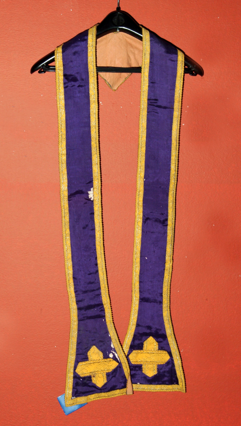 stola, opera isolata - manifattura italiana (XIX)