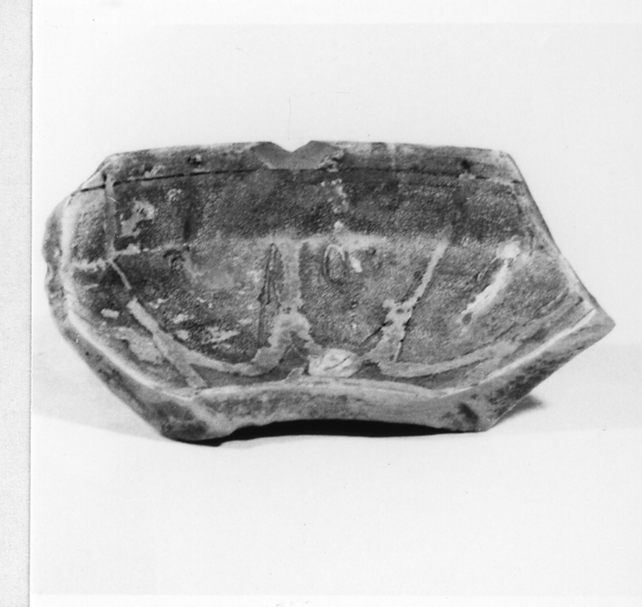 Motivi decorativi geometrici (scodella/ fondo, parete) - manifattura veneta (prima metà XVII)