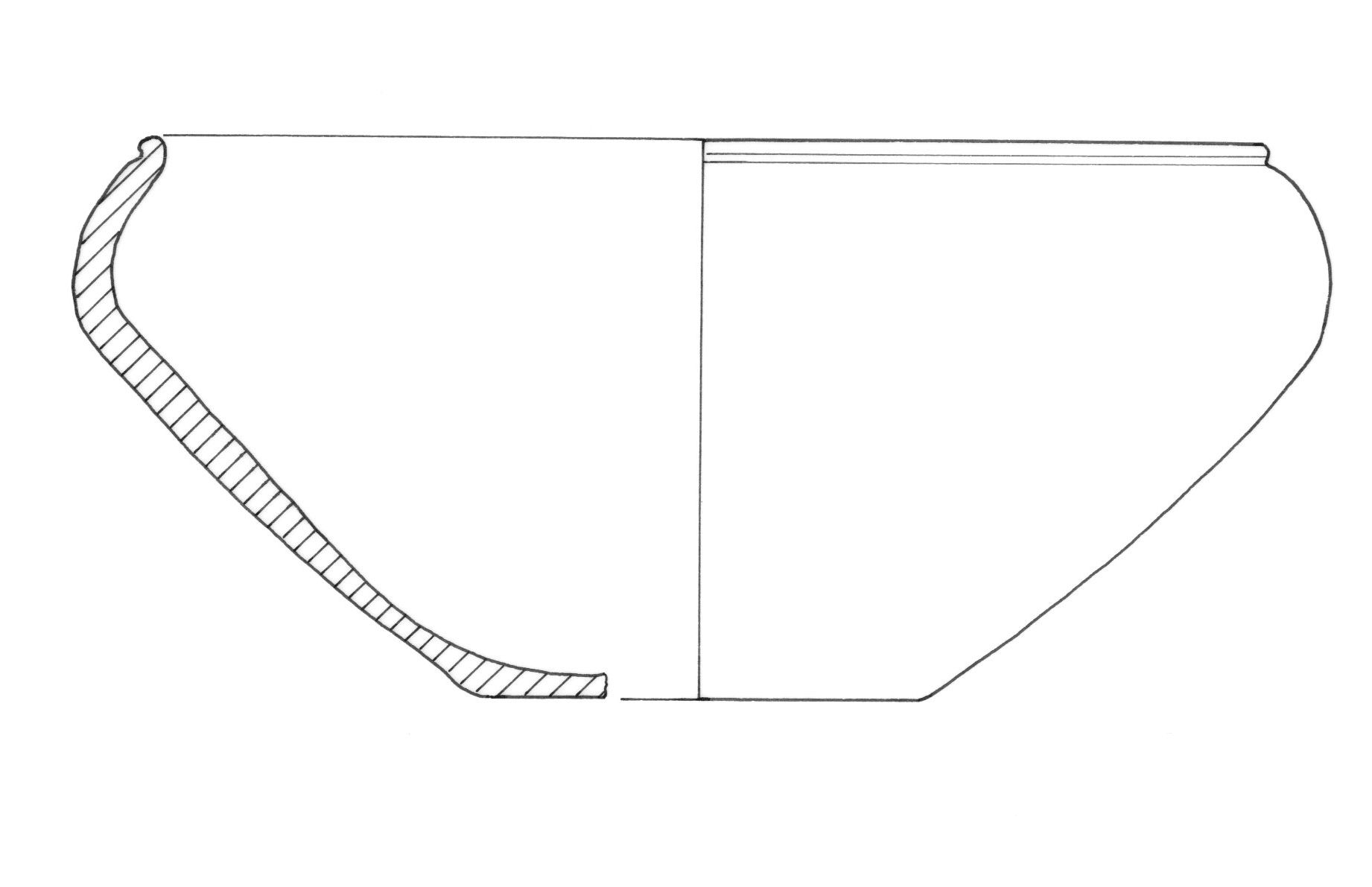 ciotola, orlo sagomato (I-III d.C)