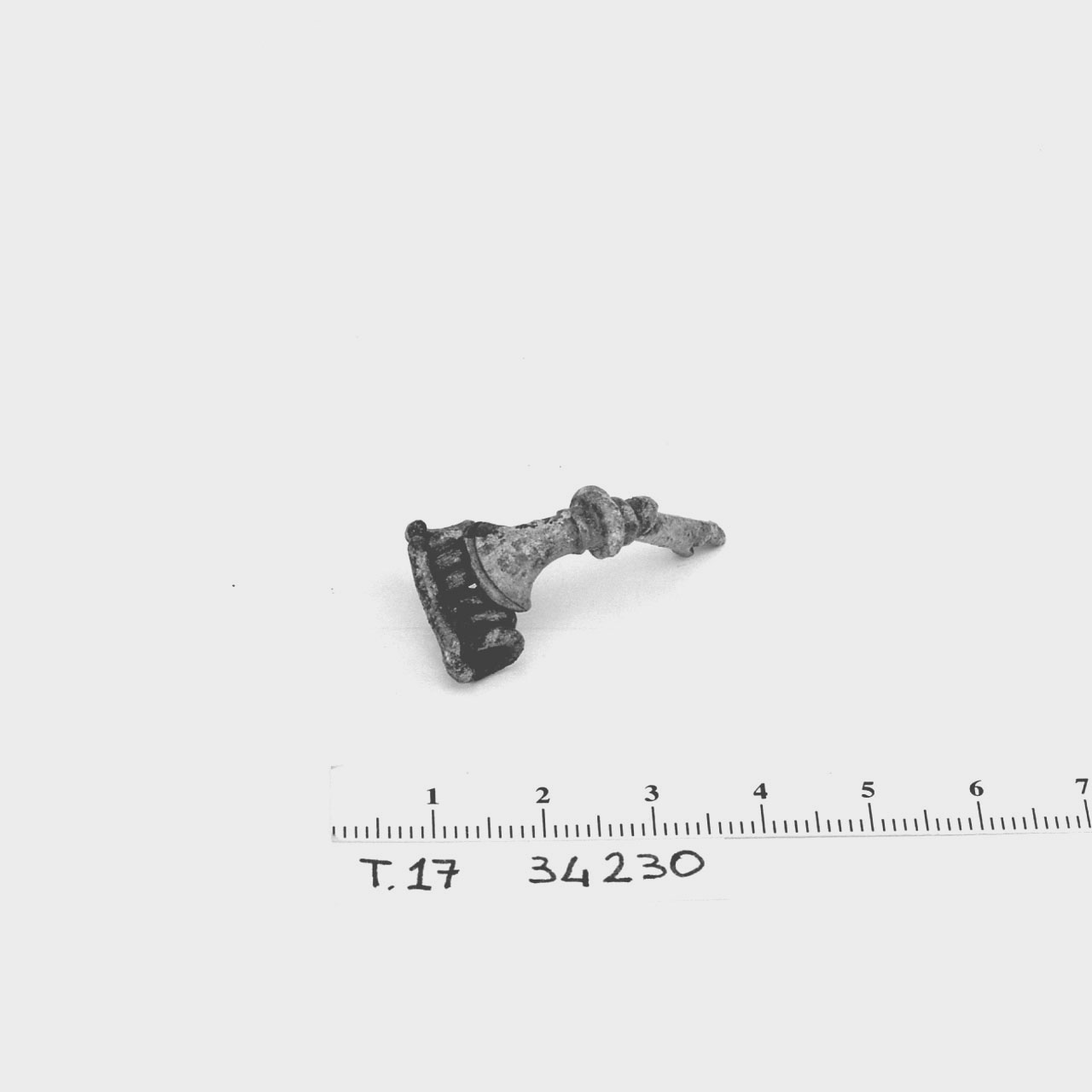 fibula - Cultura di La Tène D2 (seconda metà Sec. I a.C)