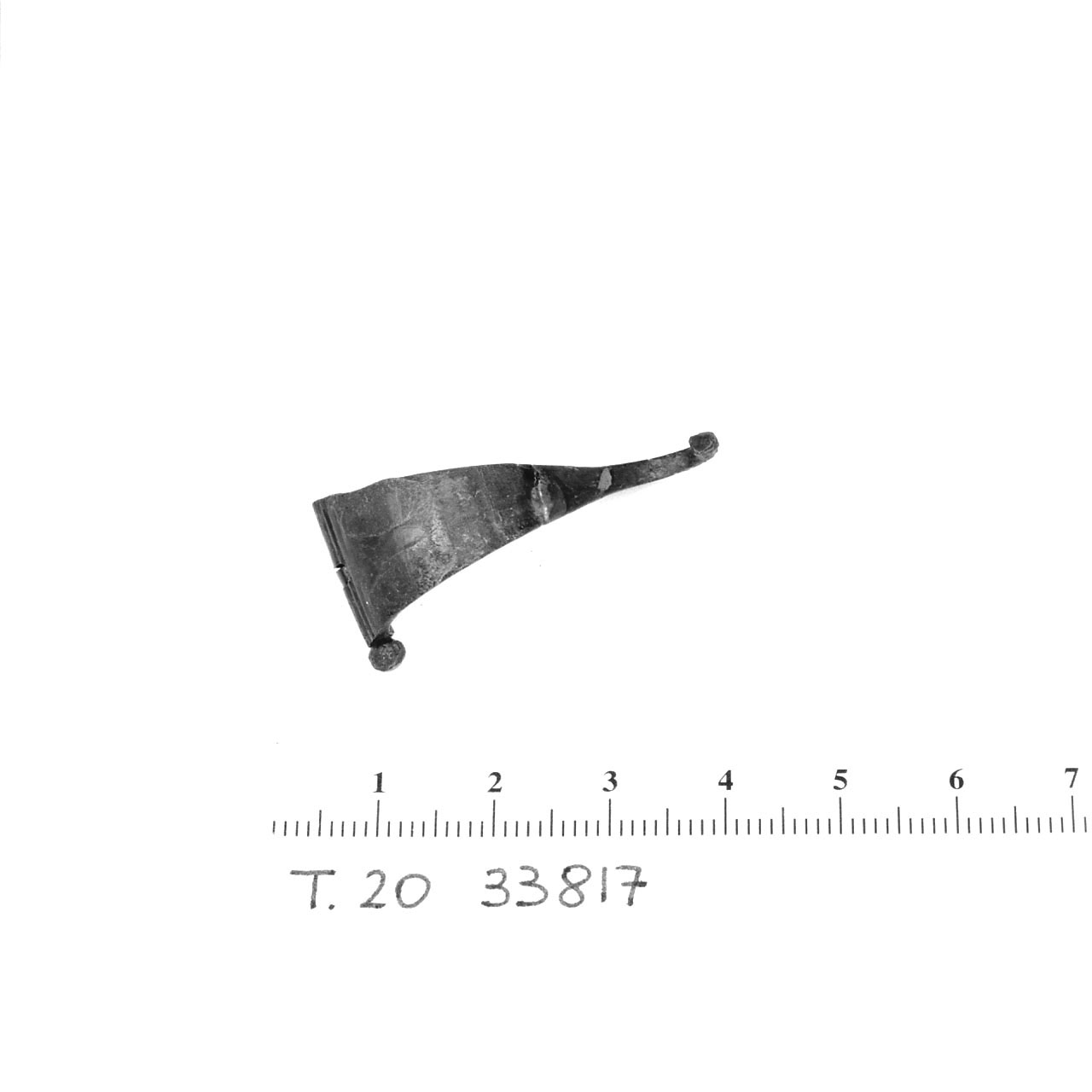 Fibula, Feugère, tipo 21a1 - Cultura di La Tène D (tradizione) (prima metà Sec. I d.C)