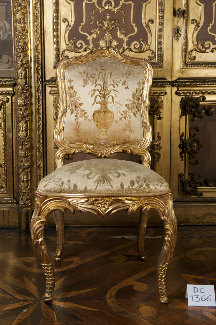 sedia, serie di Manifattura Chiantore e Rapallino (laboratorio) - ambito ligure (metà, fine sec. XVIII, sec. XIX)