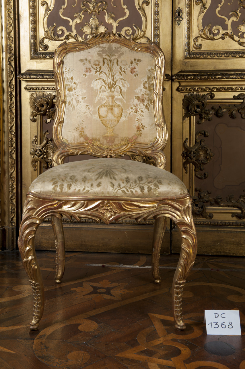 sedia, serie di Manifattura Chiantore e Rapallino (laboratorio) - ambito ligure (metà, fine sec. XVIII, sec. XIX)