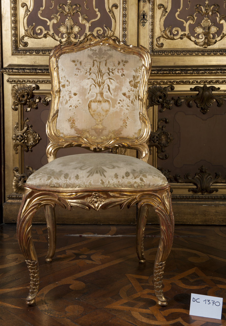 sedia, serie di Manifattura Chiantore e Rapallino (laboratorio) - ambito ligure (metà, fine sec. XVIII, sec. XIX)