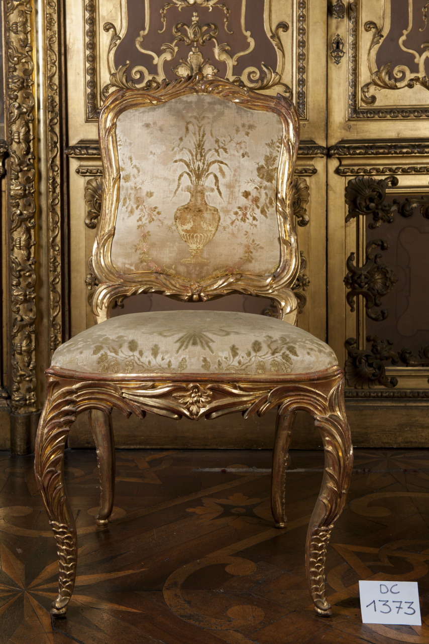 sedia, serie di Manifattura Chiantore e Rapallino (laboratorio) - ambito ligure (metà, fine sec. XVIII, sec. XIX)