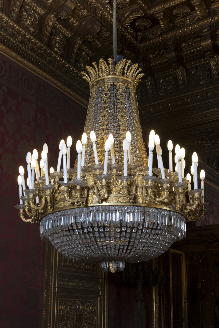 lampadario, serie di Palagi Pelagio (cerchia) (secondo quarto sec. XIX)