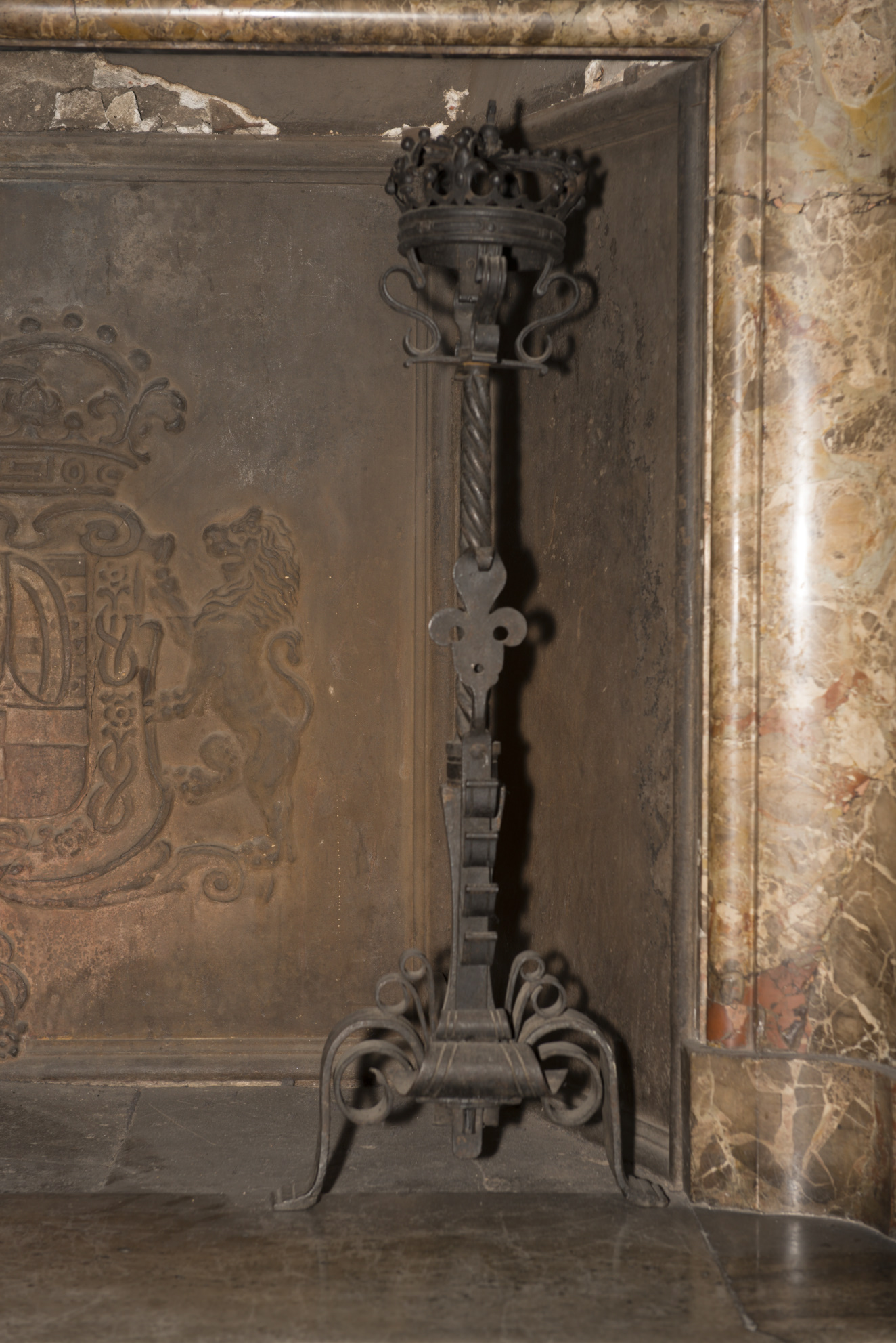 alare, coppia di Rey Pasquale (sec. XIX)