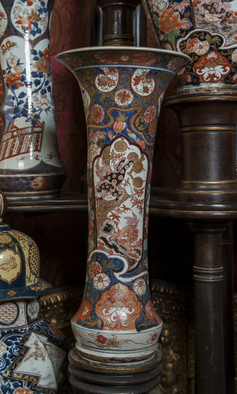 vaso giapponese, coppia - manifattura giapponese (prima metà sec. XVIII)