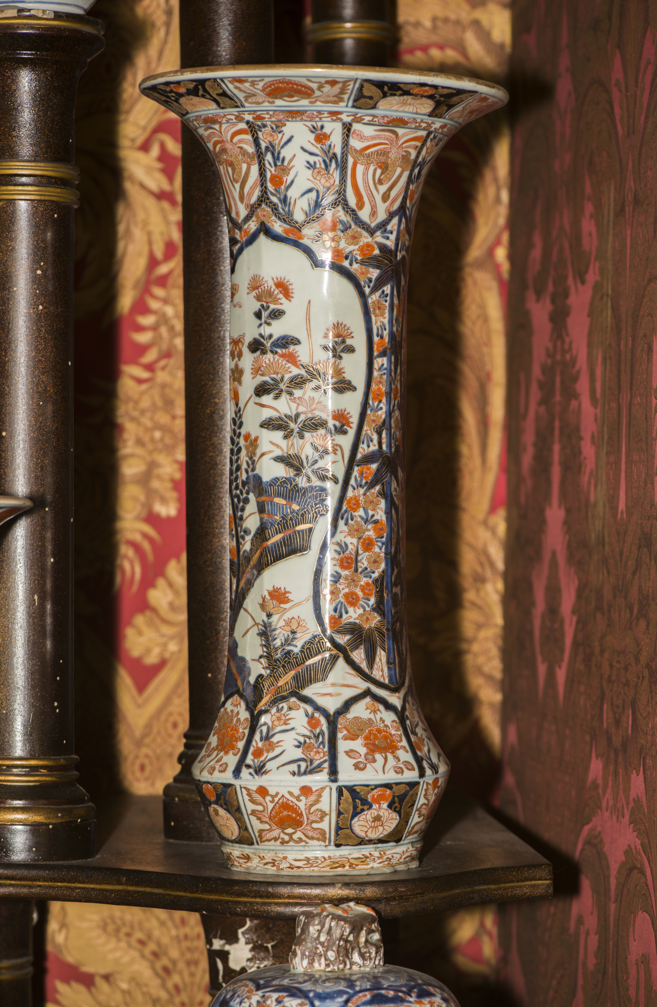 vaso giapponese, coppia - manifattura giapponese (inizio sec. XVIII)