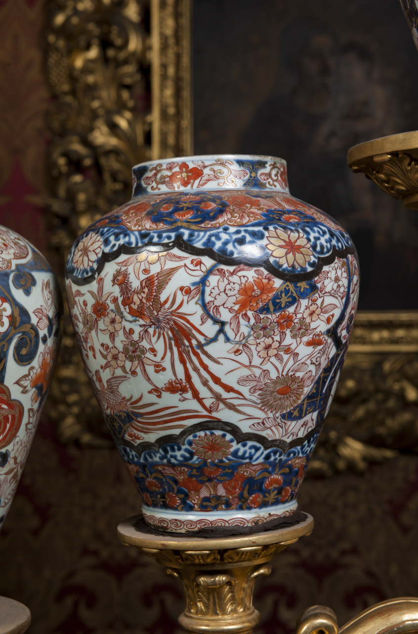 vaso giapponese, serie - manifattura giapponese (fine sec. XVII)