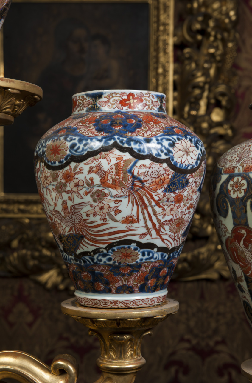 vaso giapponese, serie - manifattura giapponese (fine sec. XVII)