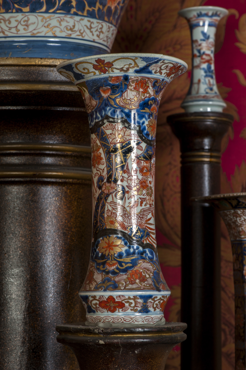 vaso giapponese, serie - manifattura giapponese (fine sec. XVII)