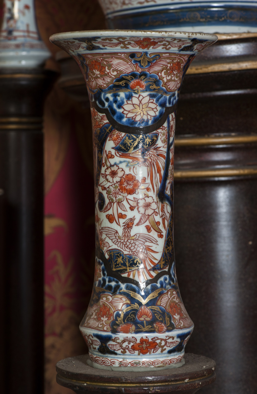 vaso giapponese, serie - manifattura giapponese (fine sec. XVII)