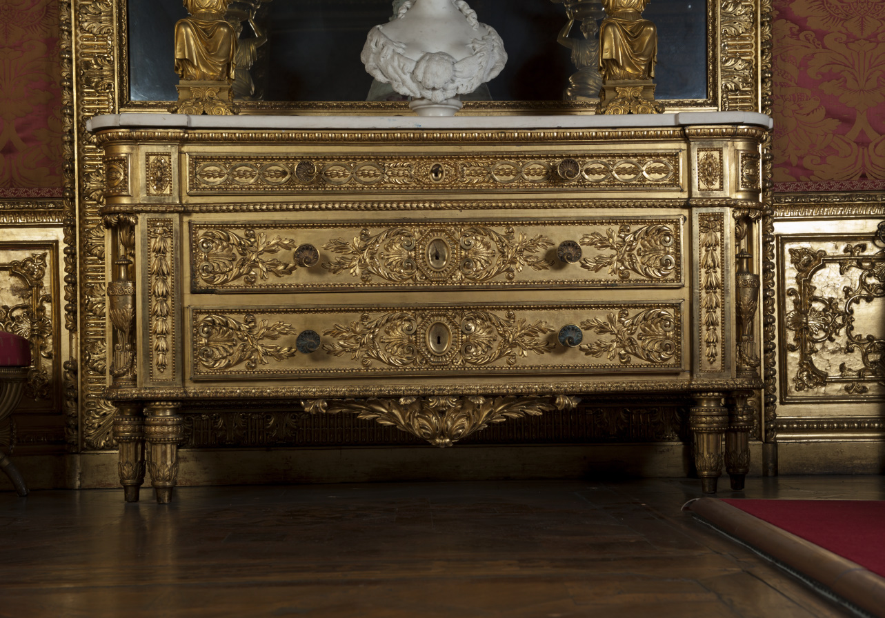 cassettone, serie - ambito piemontese (ultimo quarto XVIII)