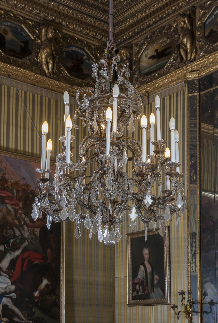 lampadario - ambito piemontese (seconda metà XVIII)