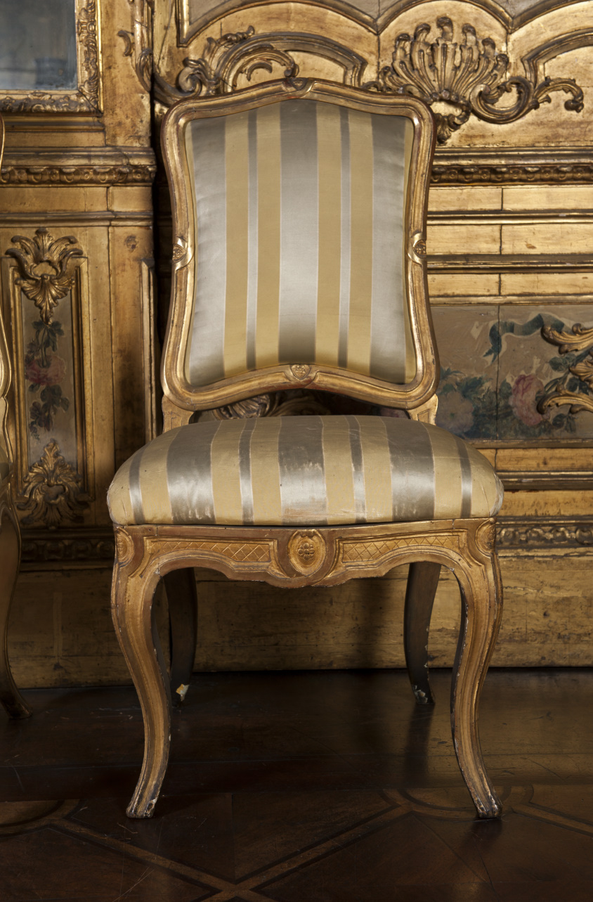 sedia, serie - ambito piemontese (seconda metà XVIII)