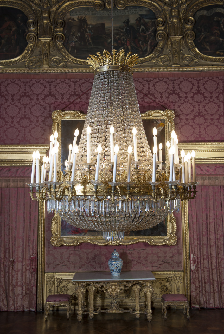 lampadario - ambito piemontese (metà XIX)