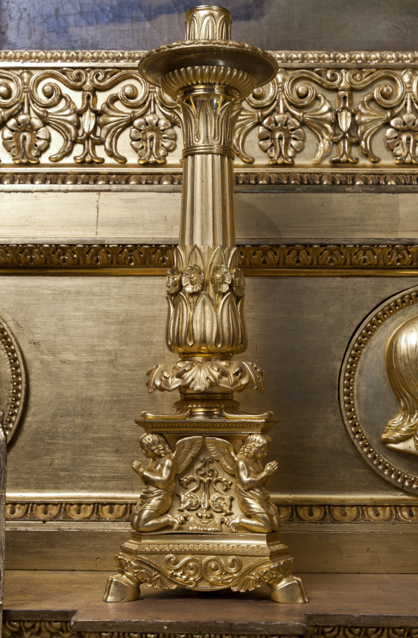 candeliere, serie - ambito piemontese (metà XIX)