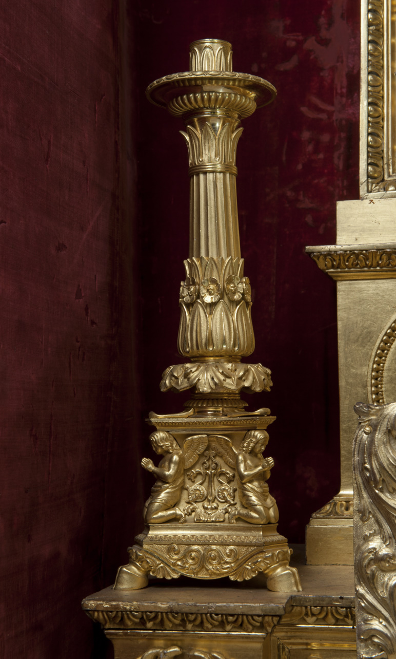 candeliere, serie - ambito piemontese (metà XIX)