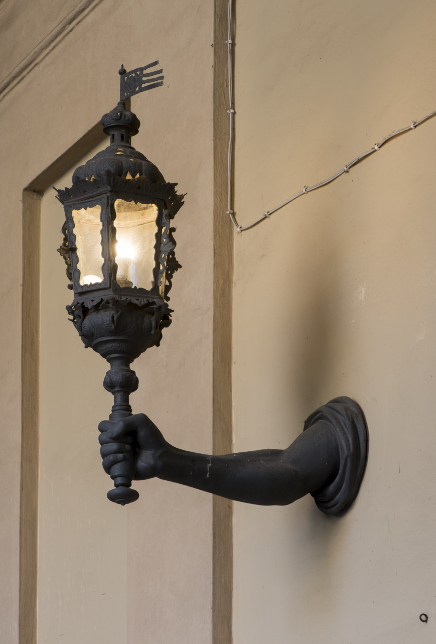 candeliere da parete, serie - ambito piemontese (metà XIX)